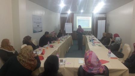 مركز شؤون المرأة ينفذ تدريباً حول "استخدام نظام الإحالة التجريبي للنساء والفتيات ذوات الإعاقة"